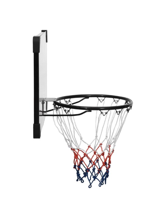 Basketbalový koš s průhlednou deskou 71x45x2,5 cm polykarbonát