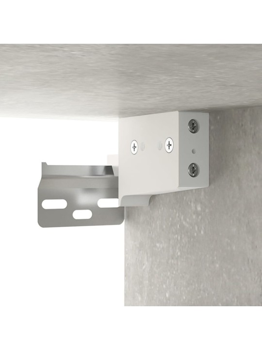 Nástěnné skříňky 2 ks betonově šedé 80 x 35 x 36,5 cm kompozit