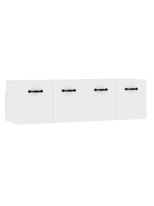 Nástěnné skříňky 2 ks bílé s leskem 80 x 36,5 x 35 cm kompozit