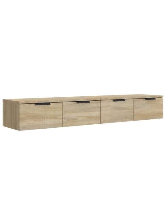 Nástěnné skříňky 2 ks dub sonoma 68x30x20 cm kompozitní dřevo