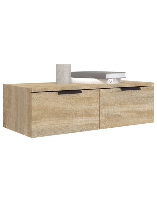 Nástěnné skříňky 2 ks dub sonoma 68x30x20 cm kompozitní dřevo