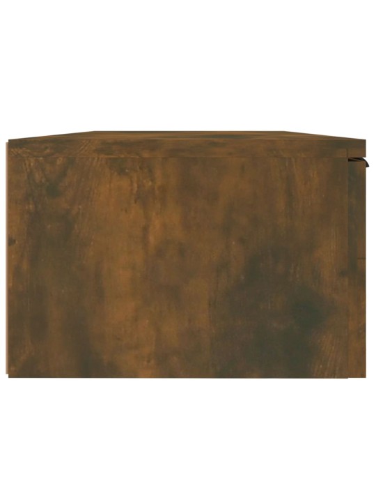 Nástěnné skříňky 2 ks kouřový dub 68x30x20 cm kompozitní dřevo
