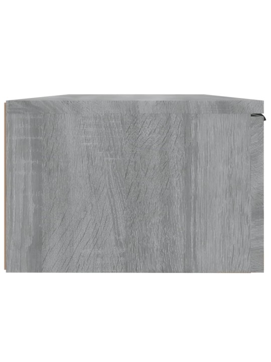 Nástěnné skříňky 2 ks šedé sonoma 68x30x20 cm kompozitní dřevo