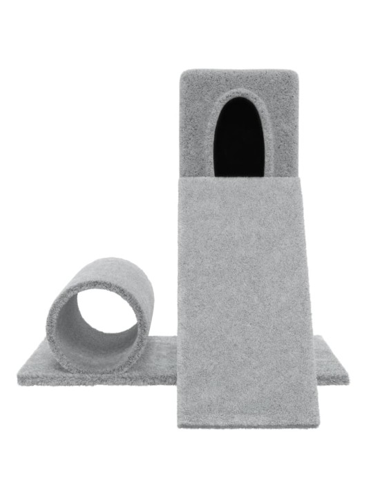 Škrabadlo pro kočky se sisalovým sloupkem světle šedé 59 cm