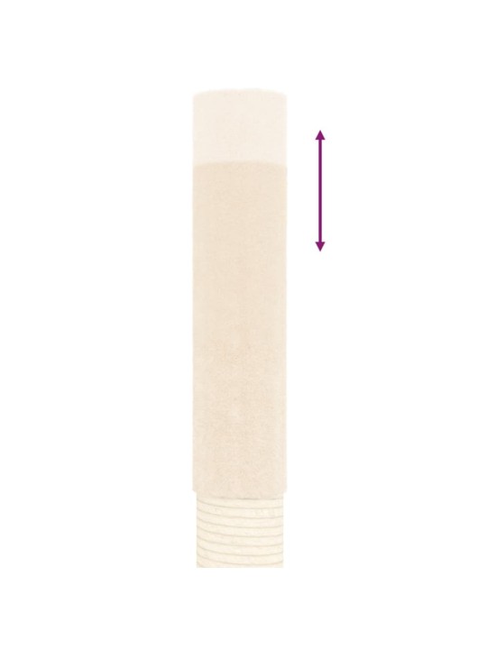 Kočičí strom ke stropu krémový 277–303 cm