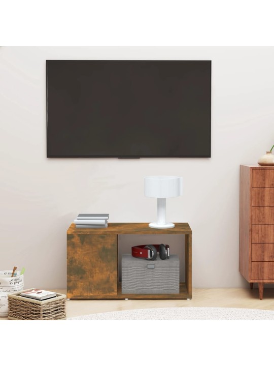 TV skříňka kouřový dub 60 x 24 x 32 cm kompozitní dřevo