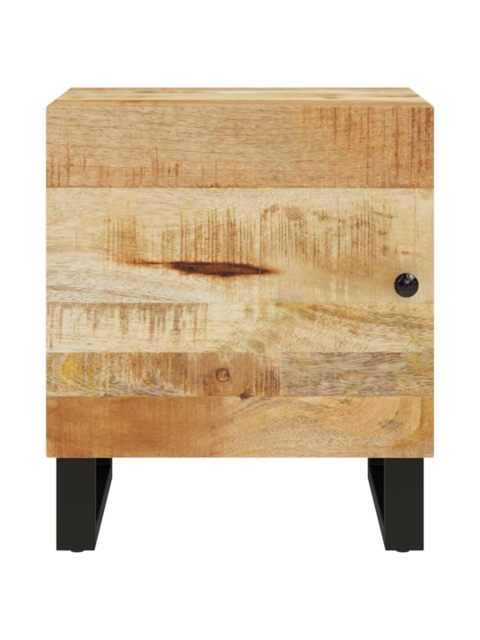 Noční stolky 2 ks 40 x 33 x 46 cm masivní mangovníkové dřevo