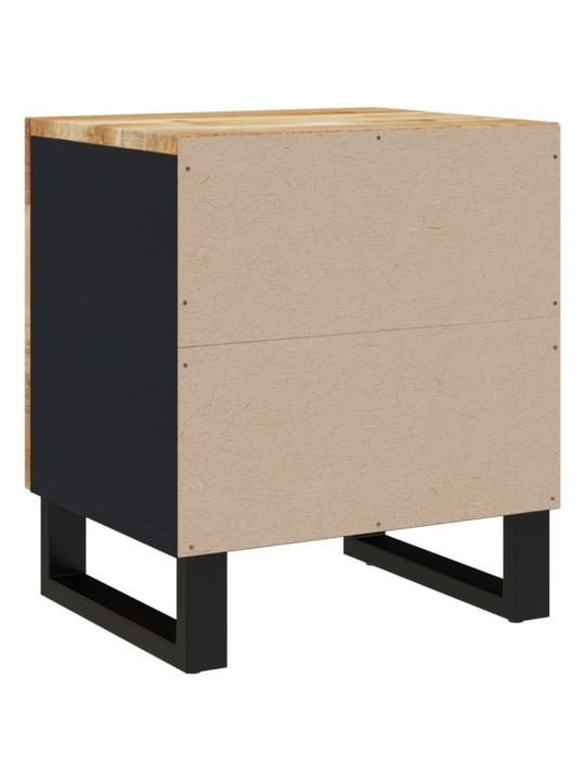 Noční stolky 2 ks 40 x 33 x 46 cm masivní mangovníkové dřevo