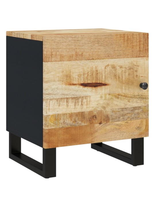 Noční stolky 2 ks 40 x 33 x 46 cm masivní mangovníkové dřevo