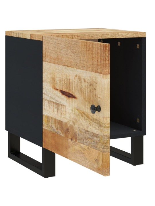 Noční stolky 2 ks 40 x 33 x 46 cm masivní mangovníkové dřevo