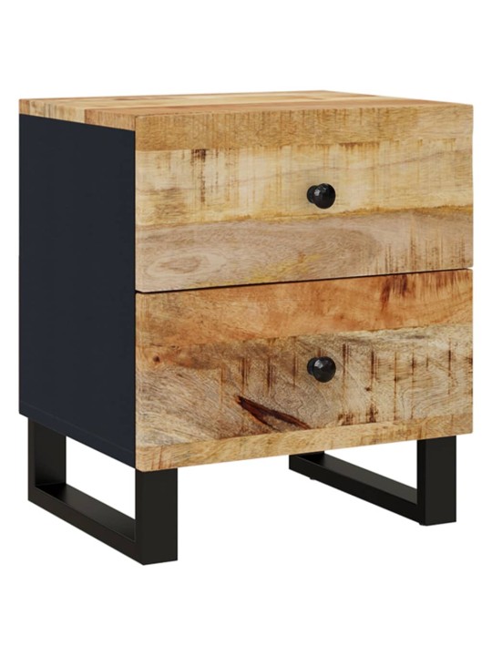 Noční stolky 2 ks 40 x 33 x 46 cm masivní mangovníkové dřevo