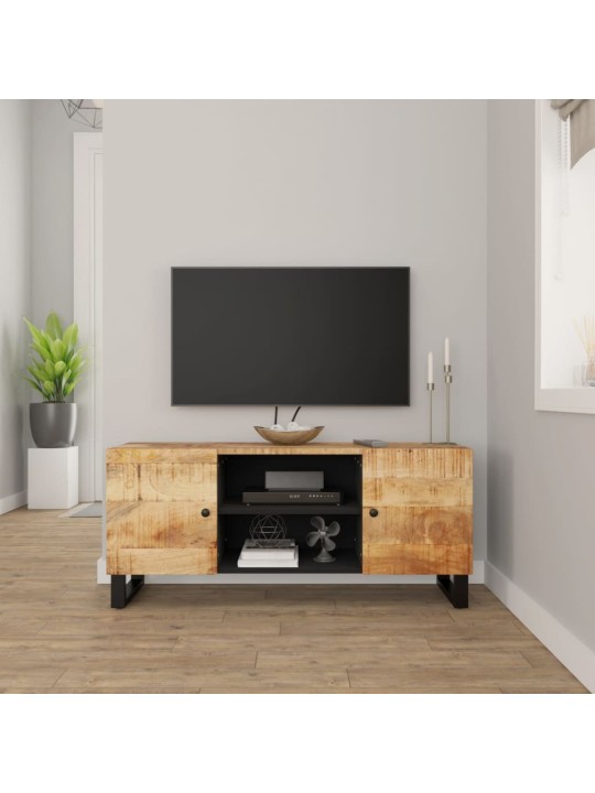 TV skříňka 105x33x46 cm masivní mangovníkové dřevo
