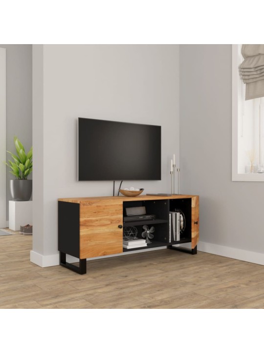 TV skříňka 105x33x46 cm masivní akáciové dřevo