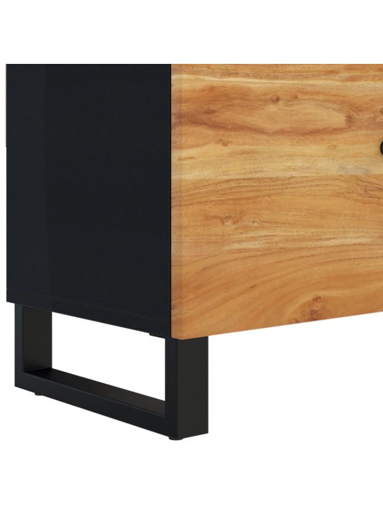 TV skříňka 105x33x46 cm masivní akáciové dřevo