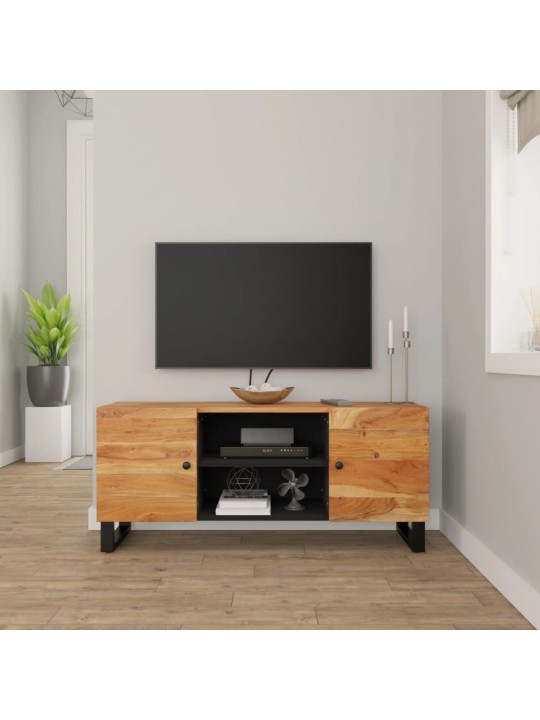 TV skříňka 105x33x46 cm masivní akáciové dřevo