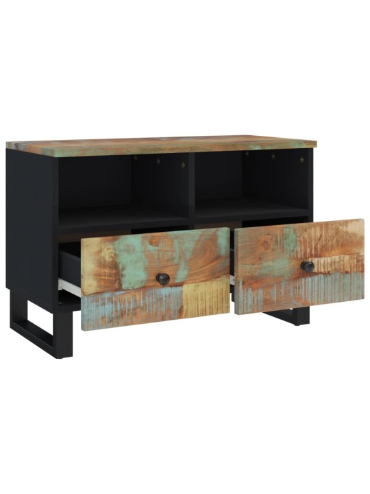 TV skříňka 70 x 33 x 46 cm masivní recyklované dřevo