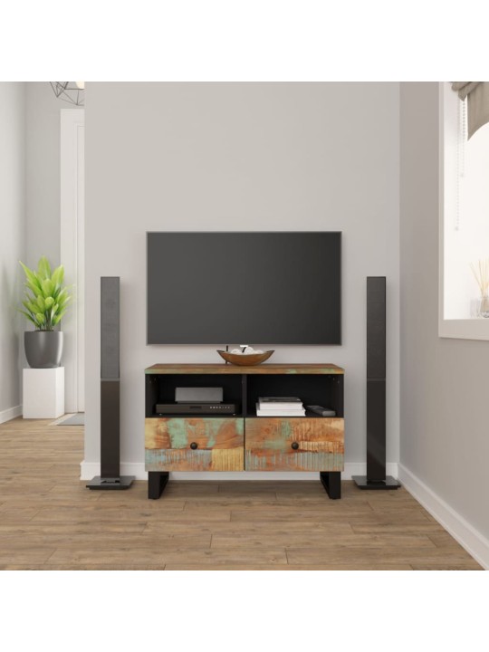 TV skříňka 70 x 33 x 46 cm masivní recyklované dřevo