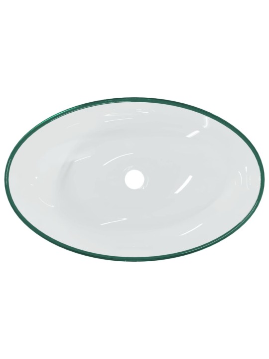Umyvadlo tvrzené sklo 54,5 x 35 x 15,5 cm průhledné