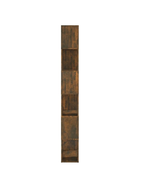 Knihovna / dělicí stěna kouřový dub 60x24x186 cm