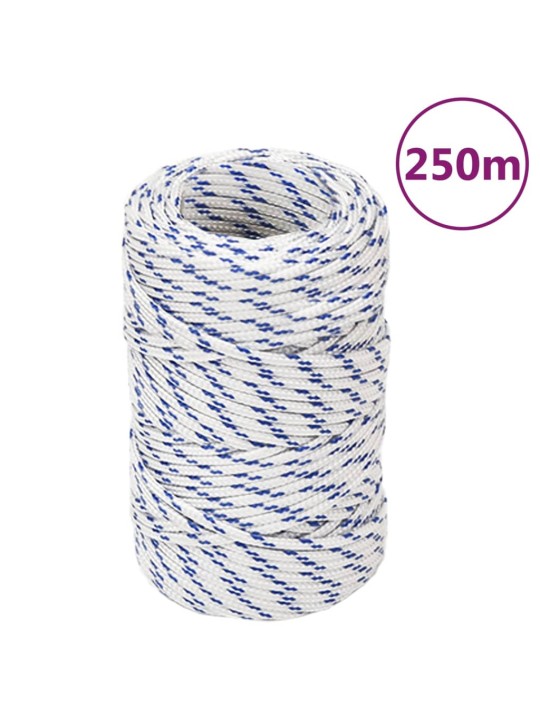 Lodní lano bílé 2 mm 250 m polypropylen