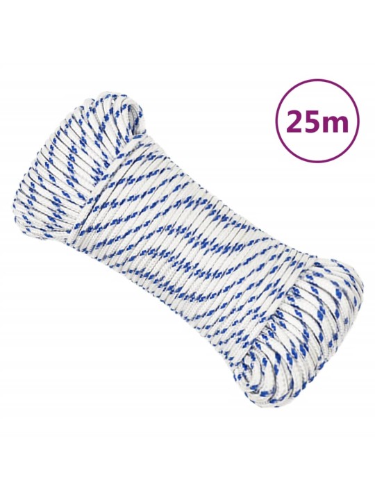 Lodní lano bílé 3 mm 25 m polypropylen