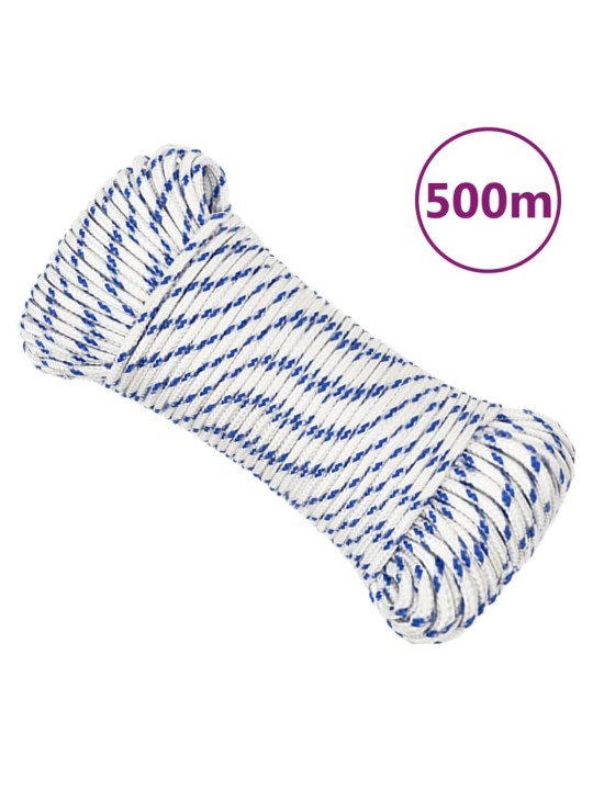 Lodní lano bílé 3 mm 500 m polypropylen