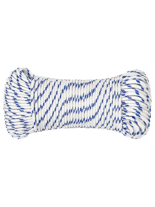 Lodní lano bílé 4 mm 25 m polypropylen