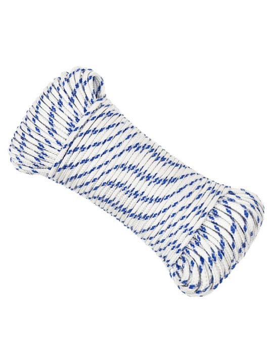 Lodní lano bílé 4 mm 250 m polypropylen
