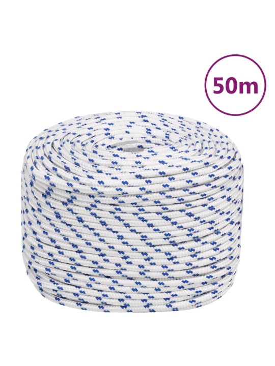 Lodní lano bílé 6 mm 50 m polypropylen