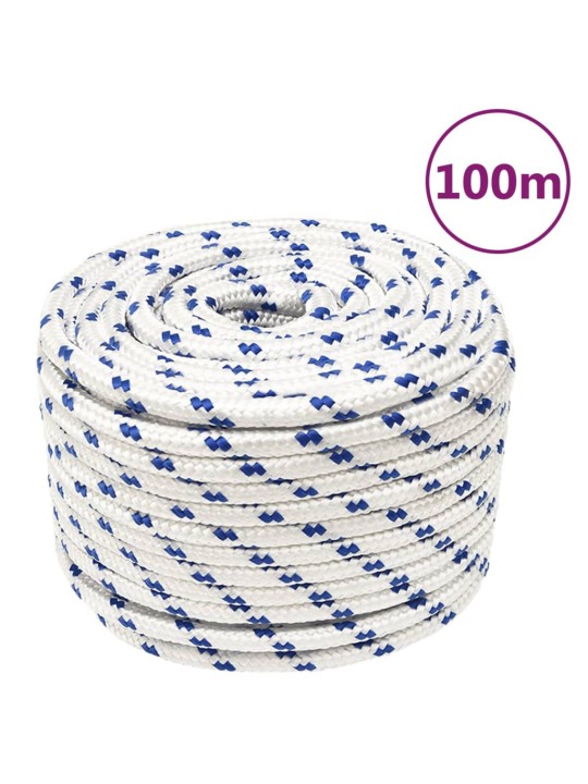 Lodní lano bílé 12 mm 100 m polypropylen