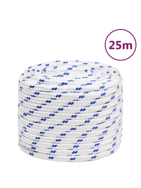 Lodní lano bílé 18 mm 25 m polypropylen