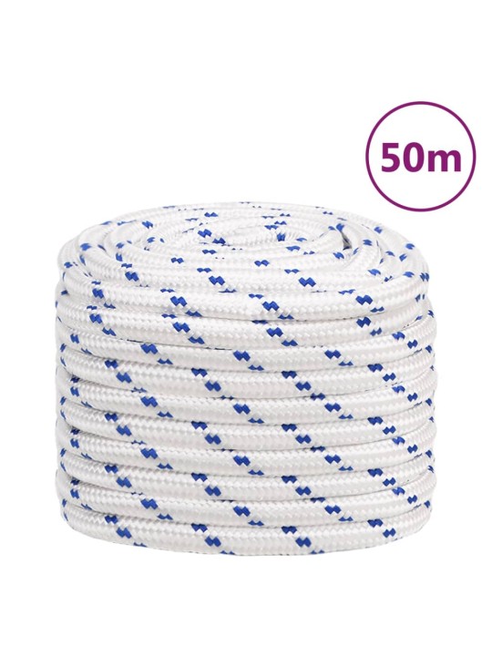 Lodní lano bílé 20 mm 50 m polypropylen