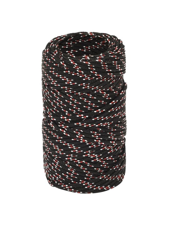 Lodní lano černé 2 mm 500 m polypropylen