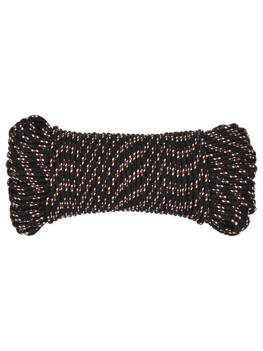 Lodní lano černé 3 mm 50 m polypropylen