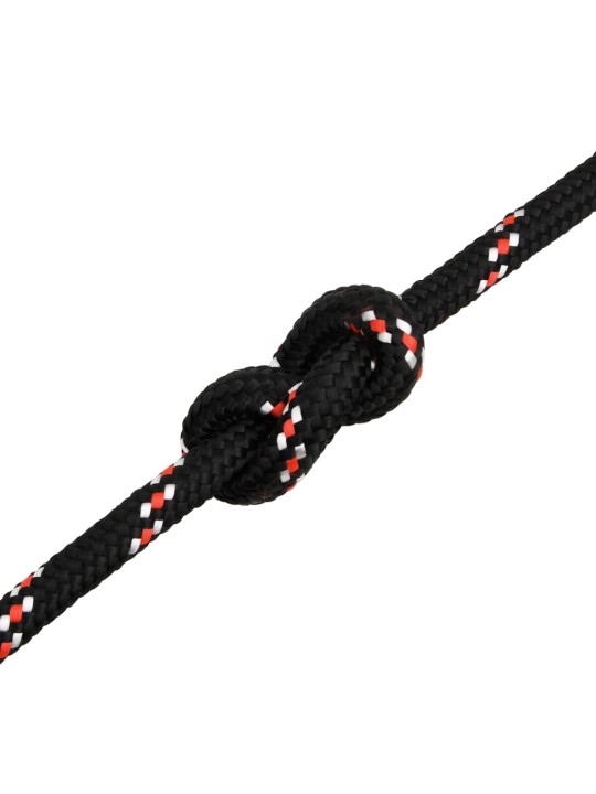 Lodní lano černé 18 mm 25 m polypropylen