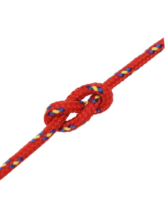 Lodní lano červené 2 mm 50 m polypropylen