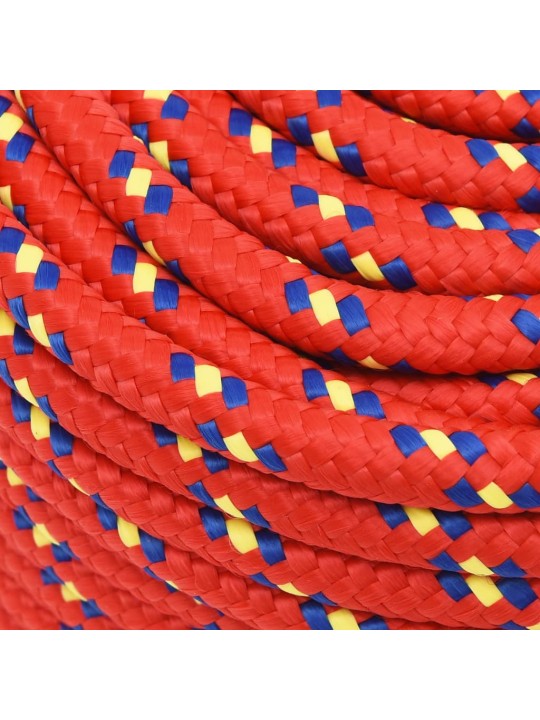 Lodní lano červené 12 mm 25 m polypropylen