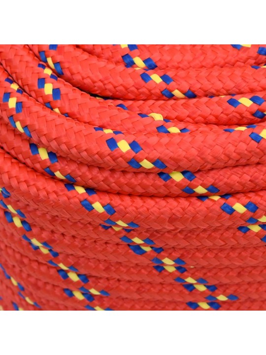 Lodní lano červené 18 mm 25 m polypropylen