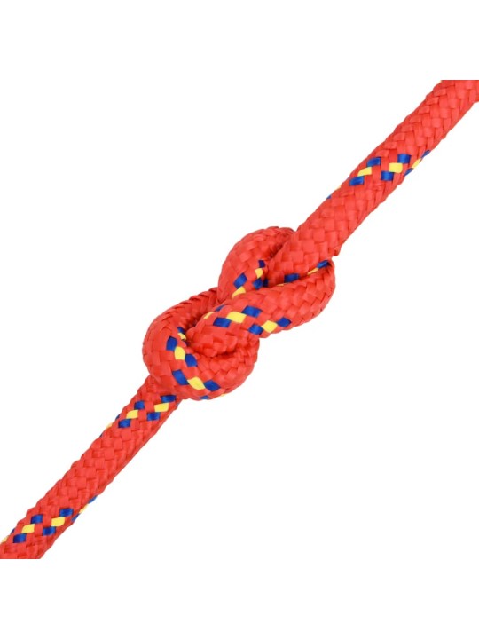 Lodní lano červené 18 mm 25 m polypropylen