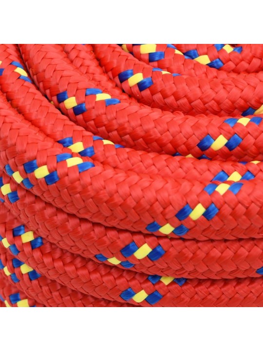 Lodní lano červené 20 mm 25 m polypropylen