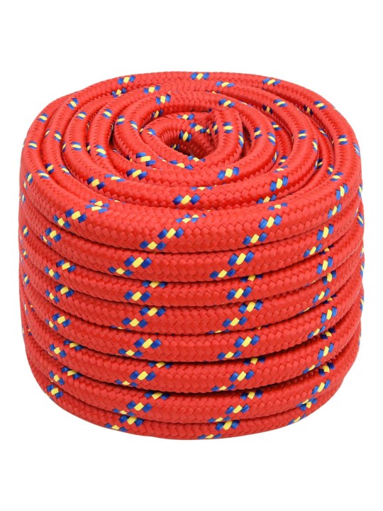 Lodní lano červené 20 mm 50 m polypropylen