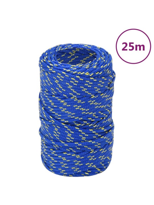 Lodní lano modré 2 mm 25 m polypropylen
