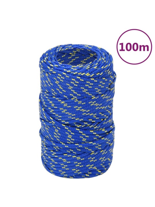 Lodní lano modré 2 mm 100 m polypropylen