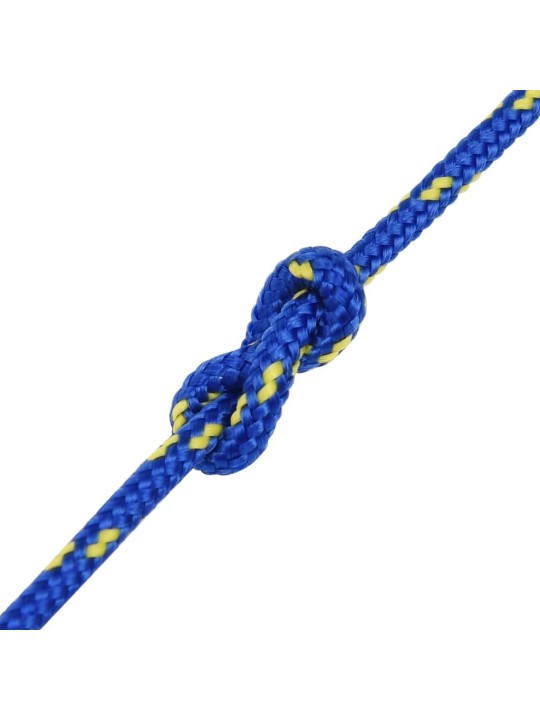 Lodní lano modré 4 mm 100 m polypropylen