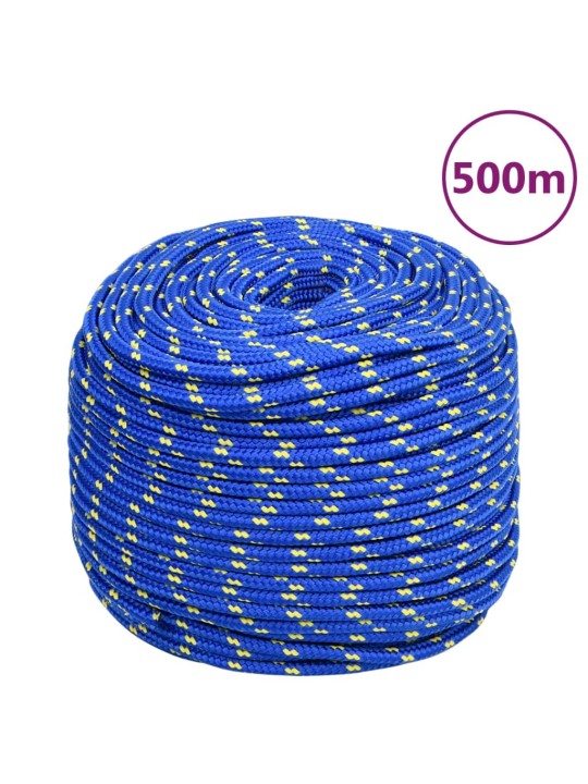 Lodní lano modré 10 mm 500 m polypropylen