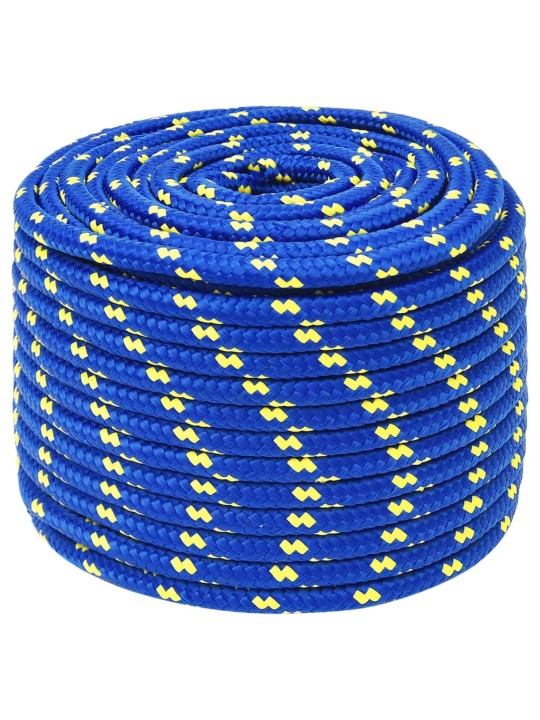 Lodní lano modré 14 mm 25 m polypropylen