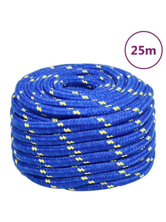 Lodní lano modré 20 mm 25 m polypropylen