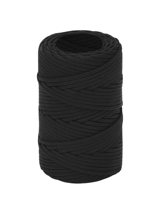 Lodní lano celočerné 2 mm 250 m polypropylen