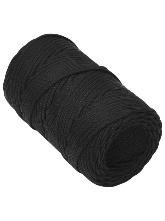 Lodní lano celočerné 2 mm 250 m polypropylen