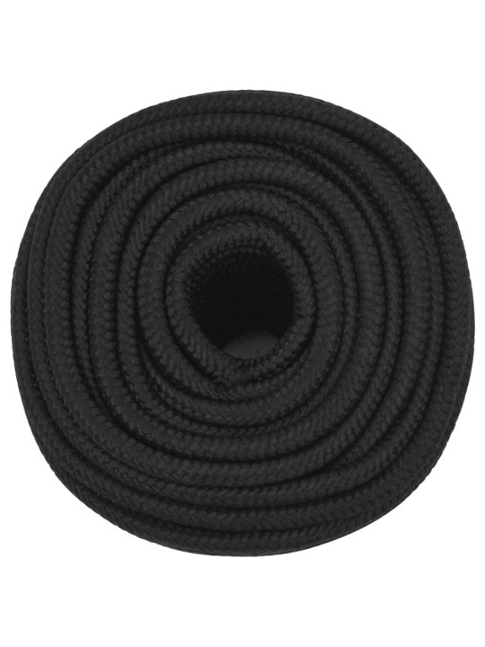 Lodní lano celočerné 12 mm 25 m polypropylen